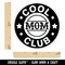 Cool Mom Club Award Star Family Self-Inking Rubber Stamp Crafting Planners